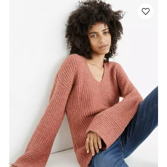 Madewell Sweaters - Madewell Pink Abbott Sweater Tunic Size S